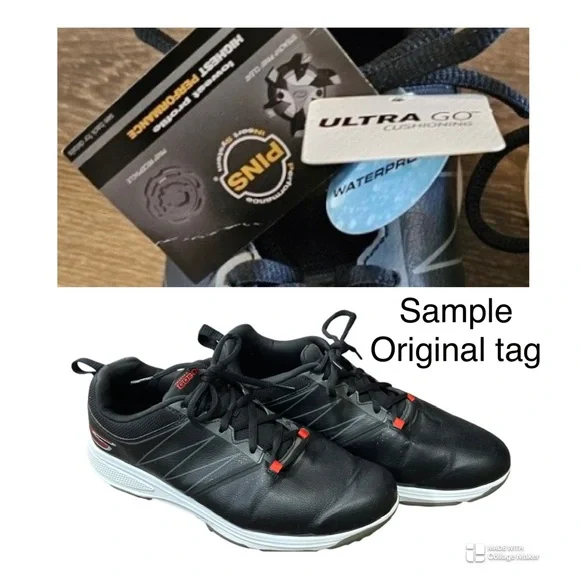 SIZE 12 - ⛳️ GOLF Skechers ‘GoGolf’ SOLD OUT , EUC - like new 💧 - Picture 7 of 12